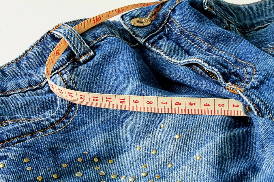 centimeter and jeans