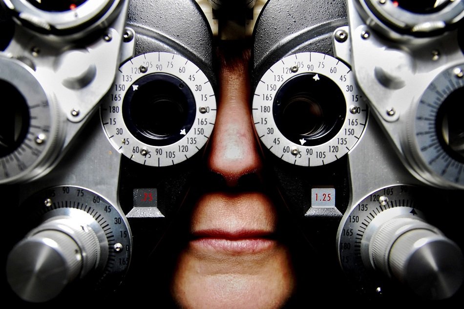 special eyewear for vison exam
