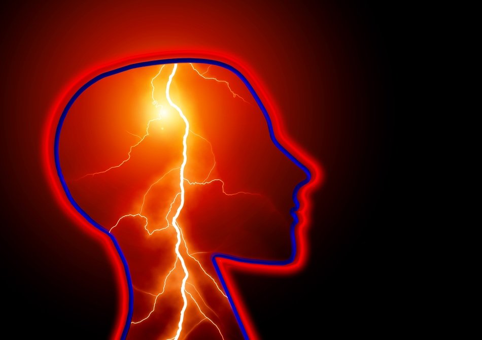 lightning in the head