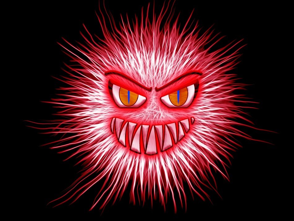 Red Aggressive Monster Free Image Download