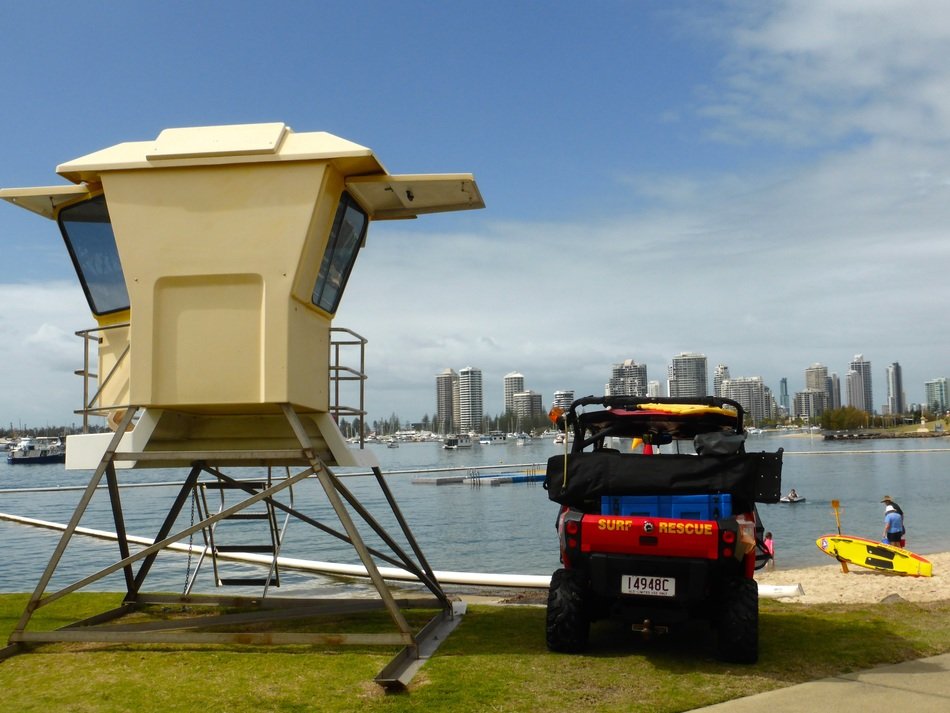 lifeguard by the river