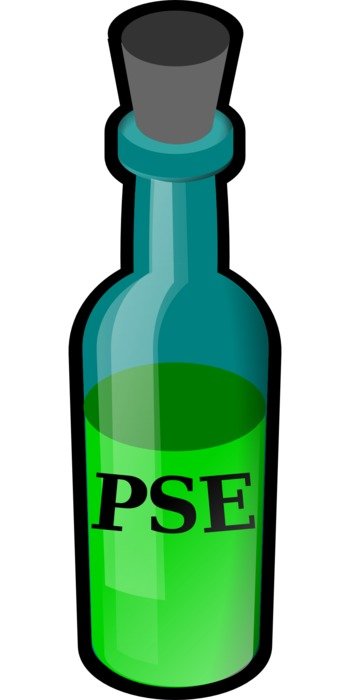 bottle with pseudoephedrine hydrochloride