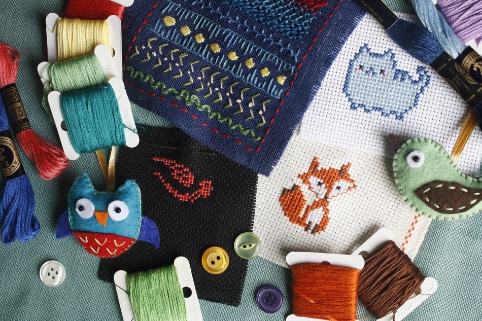 embroidery and needlework