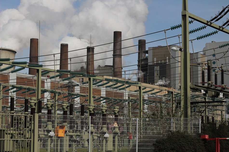 high voltage plant, germany, bergheim