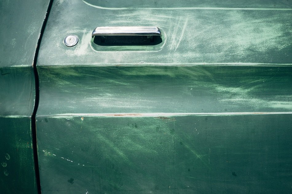Door of the truck