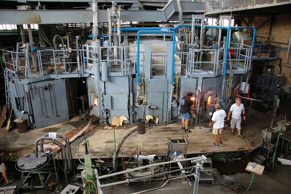 Kilns for industry