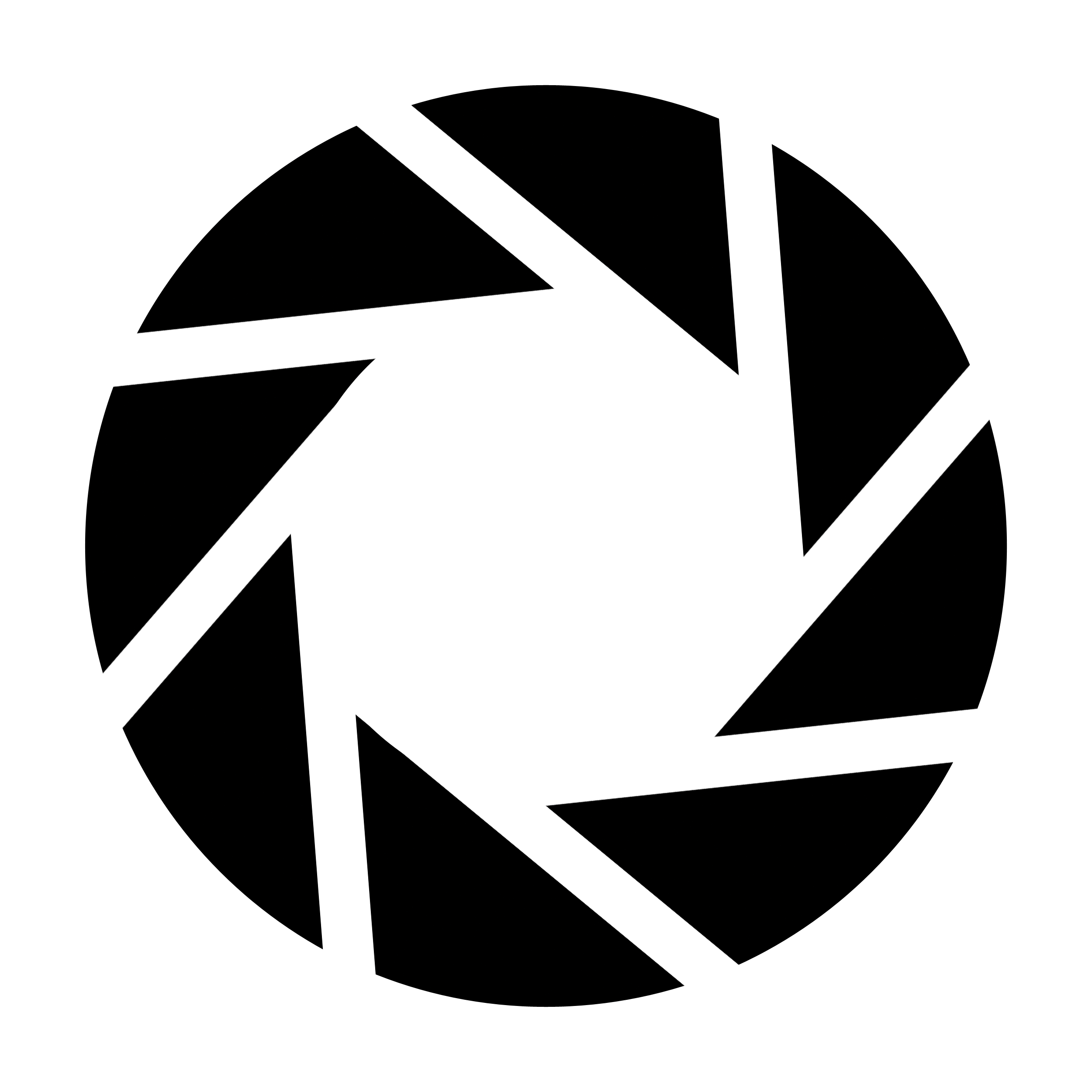 Black and white portal logo free image download