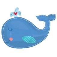 Blue Whale Baby Shower Theme N2
