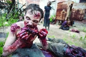 Zombie as a picture for a clipart
