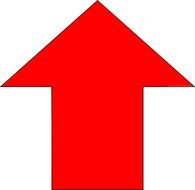 Red Arrow Up N11