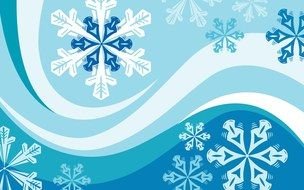 snow Winter Vector drawing