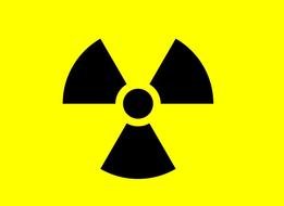 Nuclear Warning Sign drawing