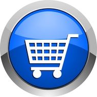Clipart of Shopping Cart Icon
