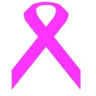 Pink Ribbon Clip Art drawing