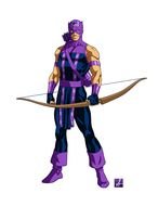 Hawkeye character from comics