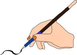 Write By Machovka drawing
