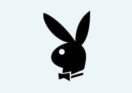 black Rabbit Head, playboy logo