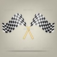 Racing Checkered Flag N11