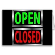 Open Closed Signs N3