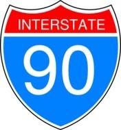 Interstate Road Signs Clip Art N9