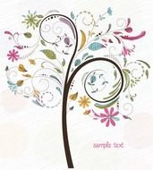 Tree Vector drawing
