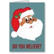 African American Santa Claus Clip Art N3