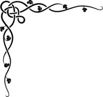 Corner Border Clip Art N70