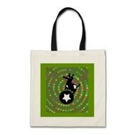 1308856337 Vector Clipart Funny Cartoon Dog Random Tote Bag