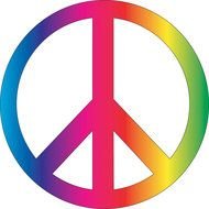 Peace Symbol as an illustration