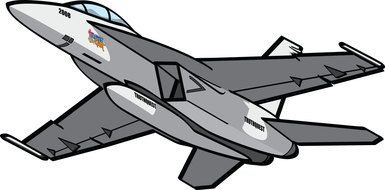 gray plane flight