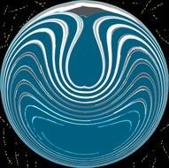 3d Sphere Or Globe Over Shiny Background