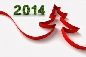 2014 3d Text PSD Vector Clipart Images Free Download