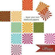 Starburst Clip Art Black White N8
