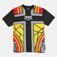 Black and Multi colored T-Shirt