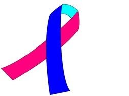 Thyroid Cancer Ribbon Clip Art N11
