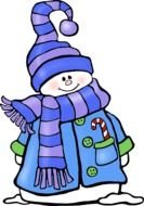 Math Snowman drawing