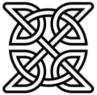 symbolic Celtic knot