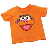 Zoe, Sesame Street character, print on t-shirt