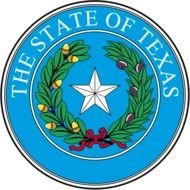 Texas State Seal darwing