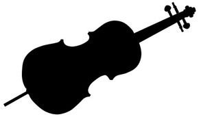 Violin Silhouette Clip Art Free