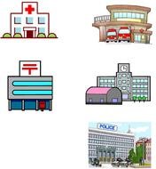Places Template 1 After School Words