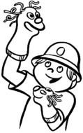 puppeteer in graphic representation