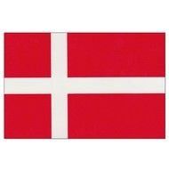 flag of Denmark drawn on a computer
