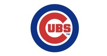 Chicago Cubs Logo on a white background