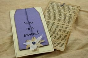 Vintage Bridal Shower Invitations drawing