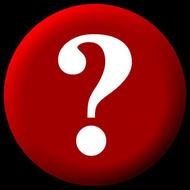 Clipart of question mark icon