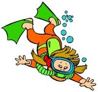 Scuba Diver Clip Art N86