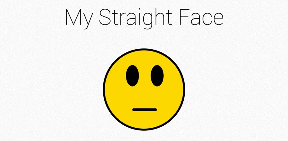 Straight Face drawing free image download