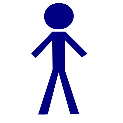 Stick Figure Man Clip Art N47