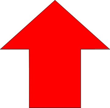 Red Arrow Up N11